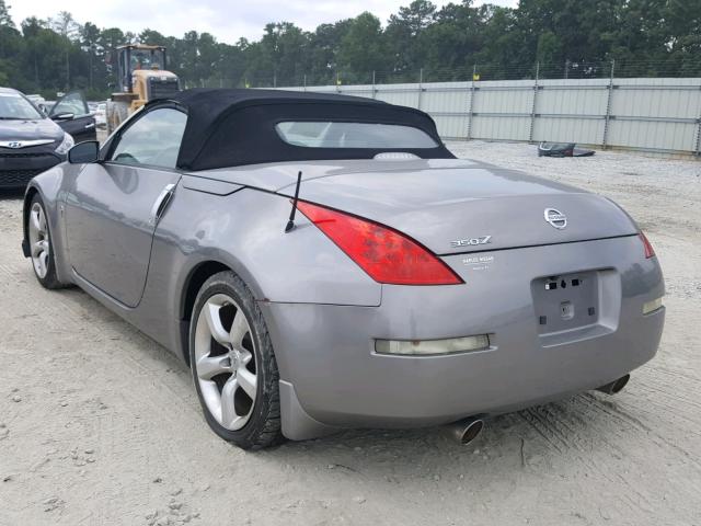 JN1BZ36A97M654176 - 2007 NISSAN 350Z ROADS GRAY photo 3