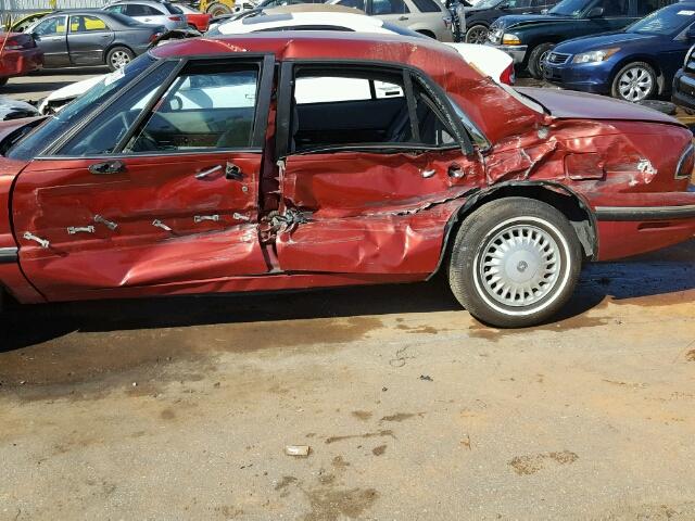 1G4HP52KXVH610292 - 1997 BUICK LESABRE CU RED photo 10