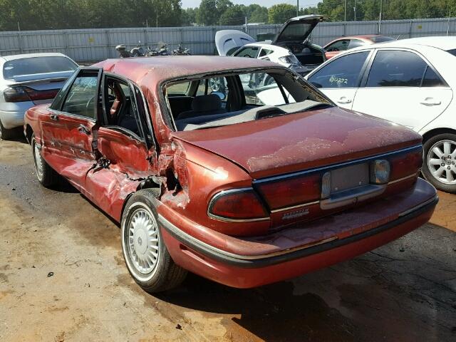 1G4HP52KXVH610292 - 1997 BUICK LESABRE CU RED photo 3