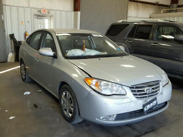 KMHDU4AD1AU140966 - 2010 HYUNDAI ELANTRA BL SILVER photo 1