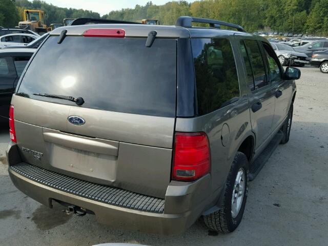 1FMZU73K84ZA37585 - 2004 FORD EXPLORER X BROWN photo 4