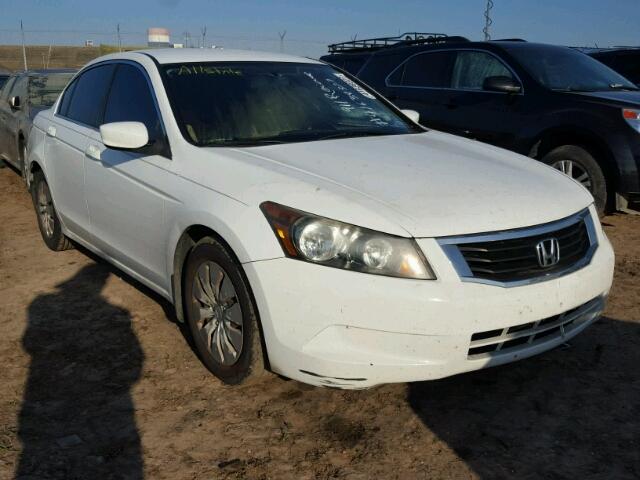 1HGCP26319A195654 - 2009 HONDA ACCORD WHITE photo 1