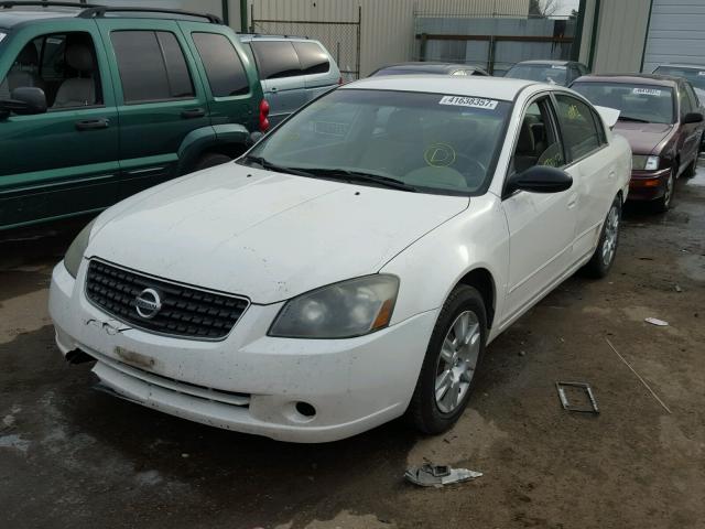 1N4AL11D26C120608 - 2006 NISSAN ALTIMA S WHITE photo 2