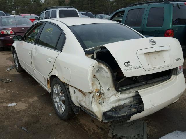 1N4AL11D26C120608 - 2006 NISSAN ALTIMA S WHITE photo 3