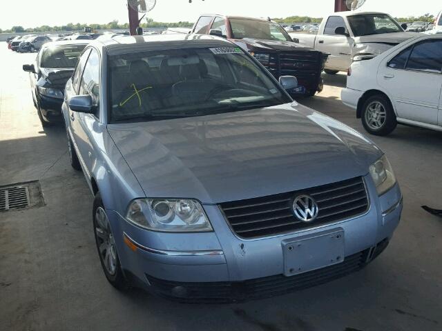 WVWPD63B73P180625 - 2003 VOLKSWAGEN PASSAT SILVER photo 1