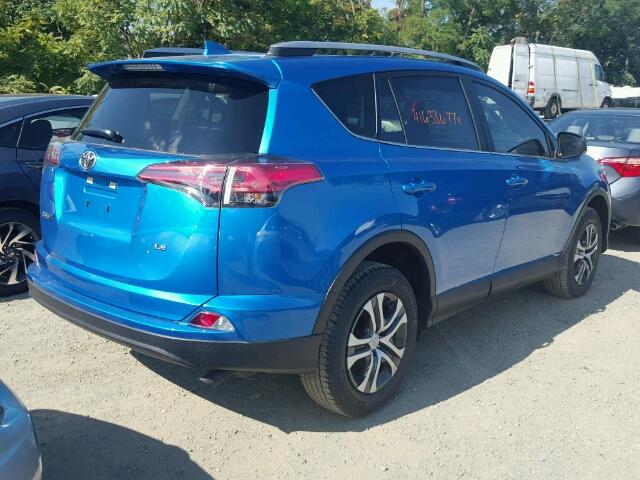 JTMZFREV2HJ122783 - 2017 TOYOTA RAV4 蓝色 照片 4