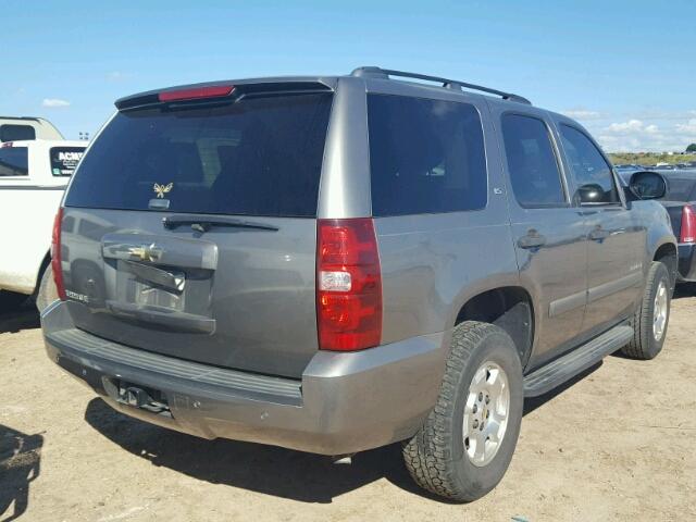 1GNFC13C48R239465 - 2008 CHEVROLET TAHOE C150 GRAY photo 4