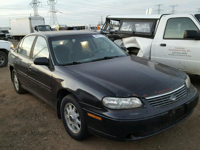 1G1ND52M8XY121337 - 1999 CHEVROLET MALIBU BLACK photo 1