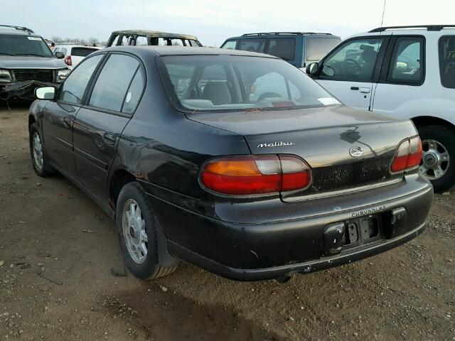 1G1ND52M8XY121337 - 1999 CHEVROLET MALIBU BLACK photo 3