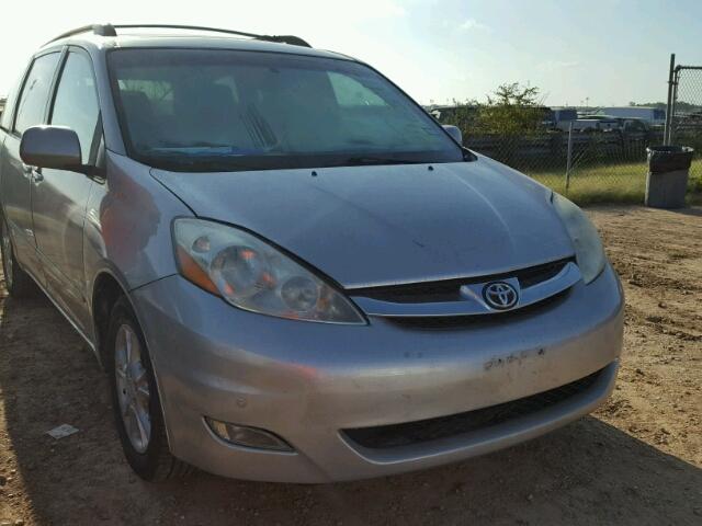 5TDZA22C26S564164 - 2006 TOYOTA SIENNA XLE SILVER photo 1