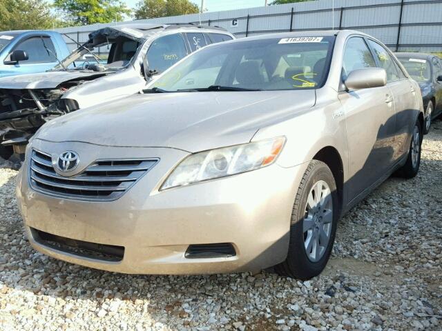 JTNBB46K073022510 - 2007 TOYOTA CAMRY NEW GOLD photo 2