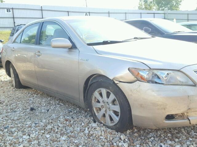 JTNBB46K073022510 - 2007 TOYOTA CAMRY NEW GOLD photo 9