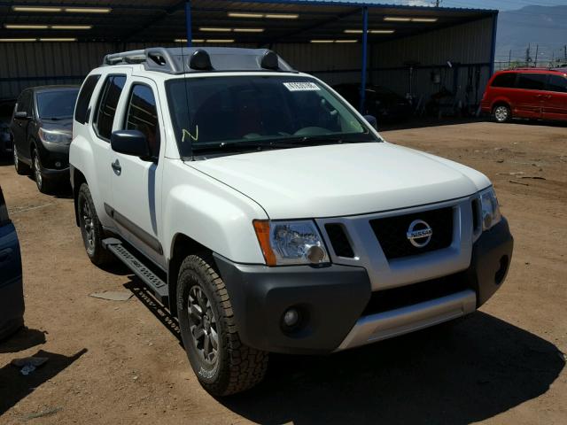 5N1AN0NW6FN665494 - 2015 NISSAN XTERRA X WHITE photo 1