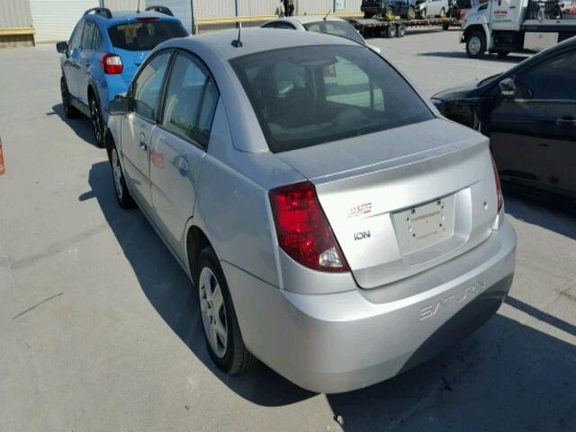 1G8AJ58F37Z208462 - 2007 SATURN ION LEVEL 银色 照片 3
