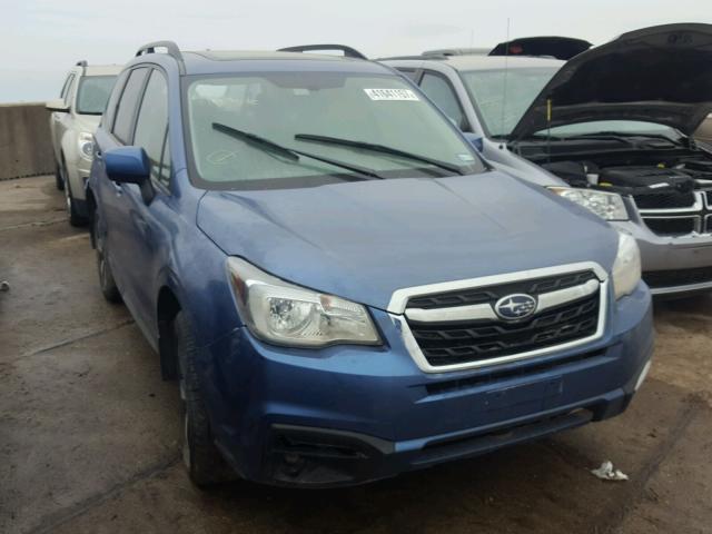 JF2SJAEC5HH403193 - 2017 SUBARU FORESTER 2 BLUE photo 1