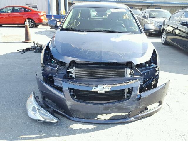 1G1PC5SB6E7190394 - 2014 CHEVROLET CRUZE BLUE photo 9