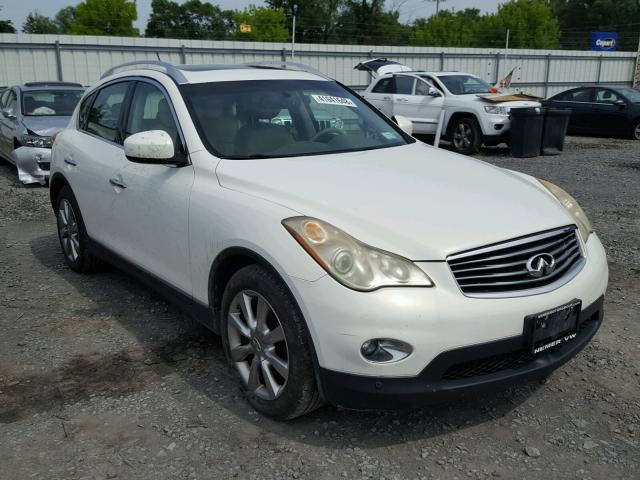 JNKAJ09F48M358522 - 2008 INFINITI EX35 BASE WHITE photo 1