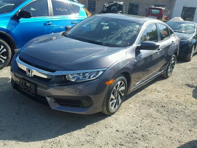 19XFC2F71HE069235 - 2017 HONDA CIVIC EX GRAY photo 2