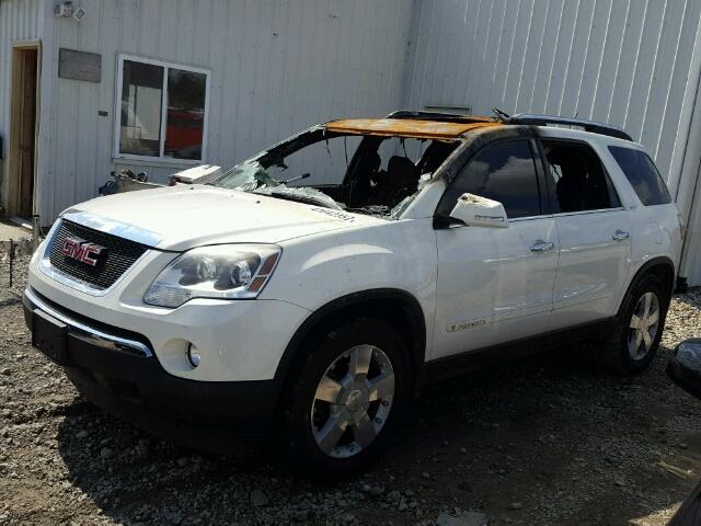 1GKEV23728J250006 - 2008 GMC ACADIA WHITE photo 10