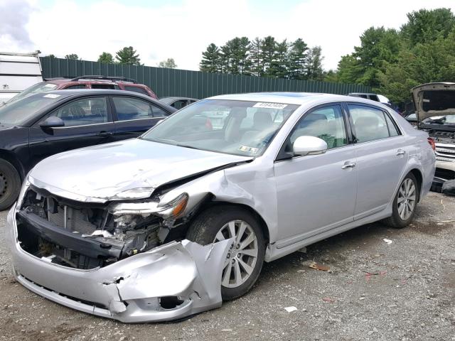 4T1BK3DB6BU413905 - 2011 TOYOTA AVALON BAS SILVER photo 2