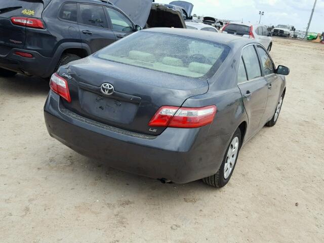 4T1BE46K47U509601 - 2007 TOYOTA CAMRY NEW GRAY photo 4