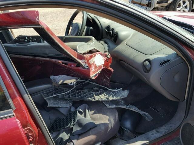 1G2NE52E65M222219 - 2005 PONTIAC GRAND AM S Bordo foto 5