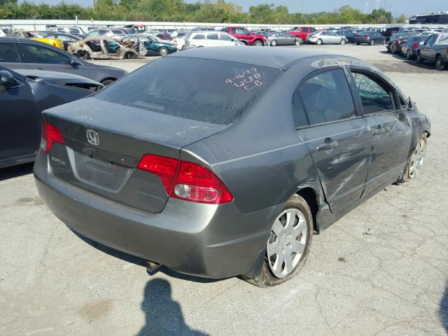 1HGFA16526L118639 - 2006 HONDA CIVIC LX TAN photo 4