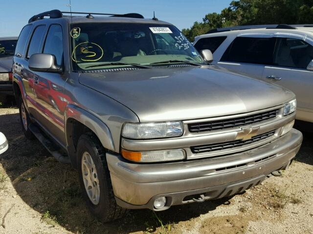 1GNEK13Z43R267987 - 2003 CHEVROLET TAHOE K150 SILVER photo 1