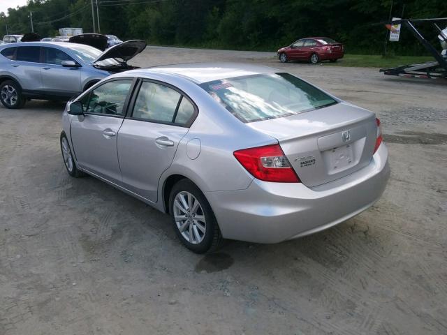 19XFB2F93CE364673 - 2012 HONDA CIVIC EXL 银色 照片 3