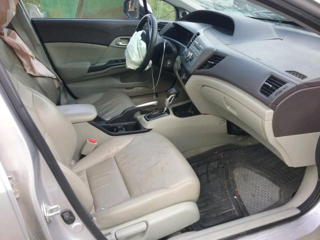 19XFB2F93CE364673 - 2012 HONDA CIVIC EXL 银色 照片 5