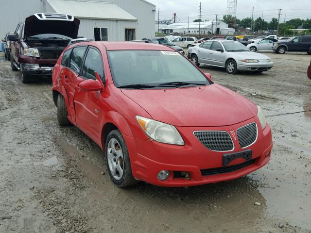 5Y2SL63845Z459815 - 2005 PONTIAC VIBE RED photo 1