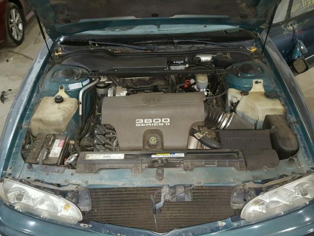 1G2HX52K4W4206146 - 1998 PONTIAC BONNEVILLE GREEN photo 7