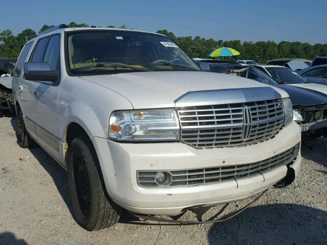 5LMFU27539EJ02199 - 2009 LINCOLN NAVIGATOR Weiß Foto 1