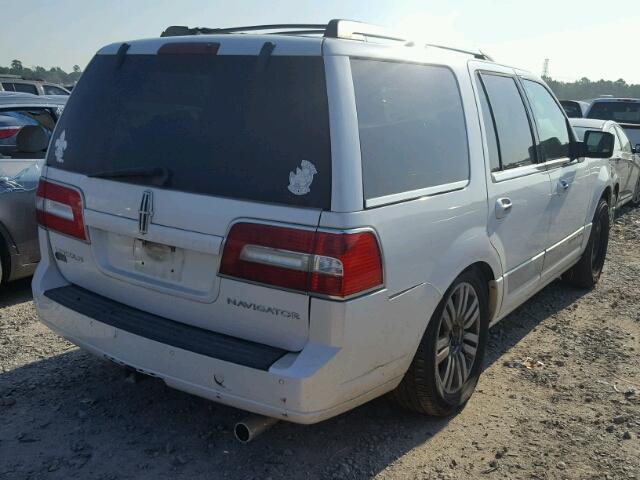 5LMFU27539EJ02199 - 2009 LINCOLN NAVIGATOR Weiß Foto 4