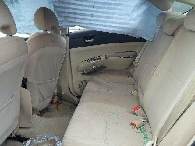 JTDKB20U657043077 - 2005 TOYOTA PRIUS 勃艮第红 照片 6