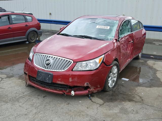 1G4GD5GR3CF217477 - 2012 BUICK LACROSSE P RED photo 2