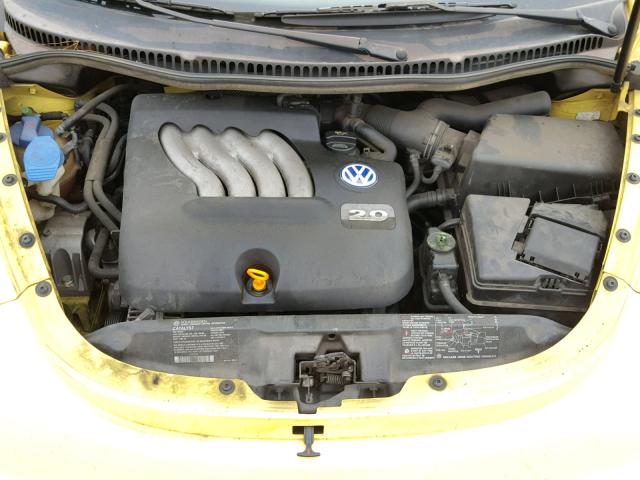 3VWCK21C22M406452 - 2002 VOLKSWAGEN NEW BEETLE 黄色 照片 7