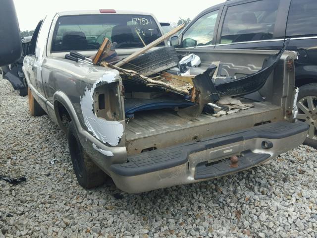 1GCCS19W328156073 - 2002 CHEVROLET S TRUCK S1 TAN photo 3