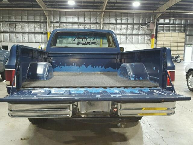 1GTEC14FXGJ501712 - 1986 GMC C1500 BLUE photo 6