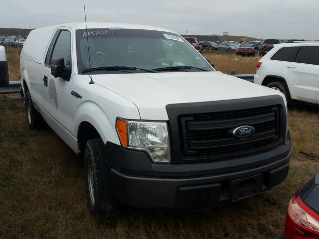 1FTMF1CM8EKD30517 - 2014 FORD F150 WHITE photo 1