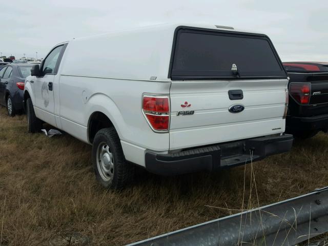 1FTMF1CM8EKD30517 - 2014 FORD F150 WHITE photo 3