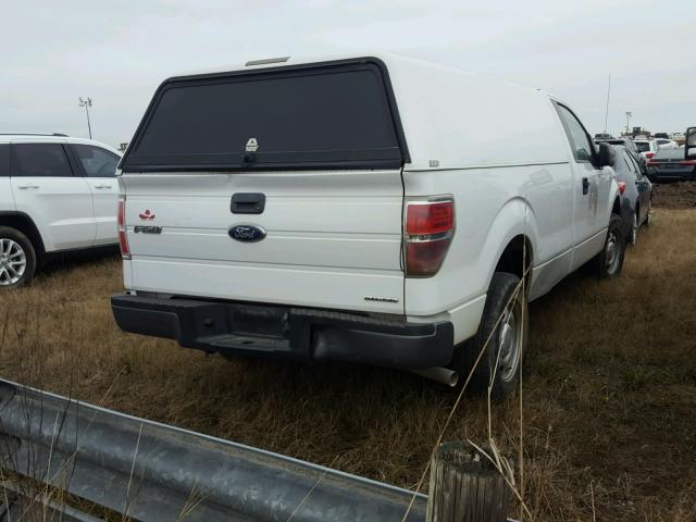 1FTMF1CM8EKD30517 - 2014 FORD F150 WHITE photo 4