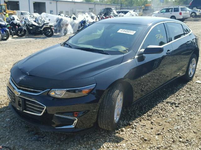 1G1ZB5ST4GF175017 - 2016 CHEVROLET MALIBU LS أسود صورة 2