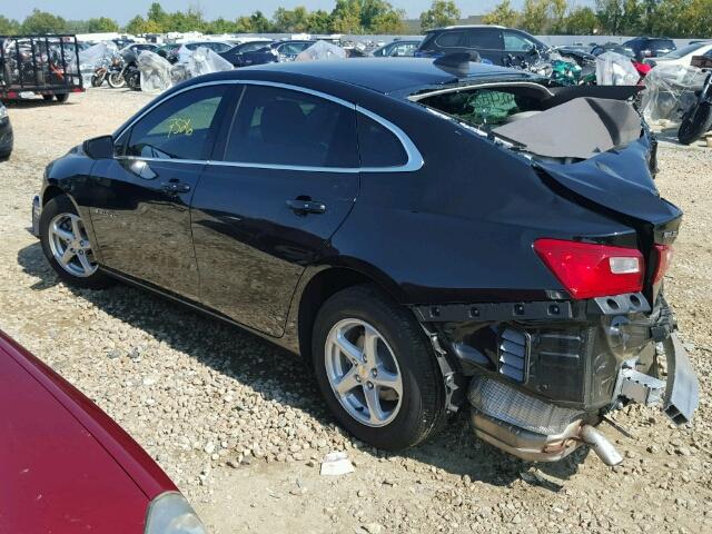 1G1ZB5ST4GF175017 - 2016 CHEVROLET MALIBU LS أسود صورة 3