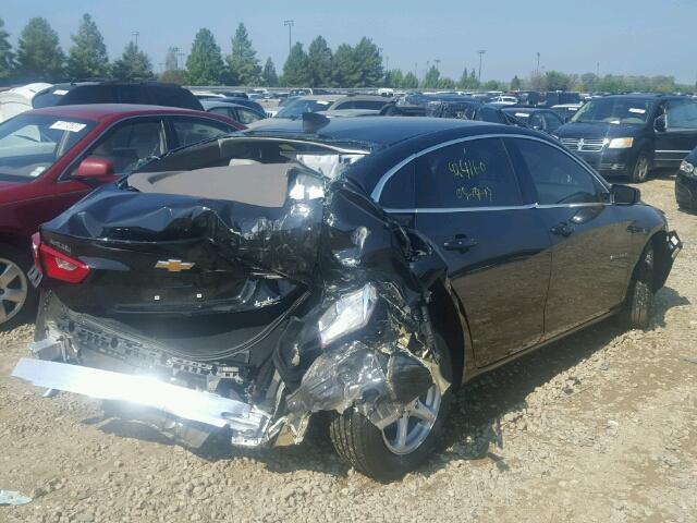 1G1ZB5ST4GF175017 - 2016 CHEVROLET MALIBU LS أسود صورة 4