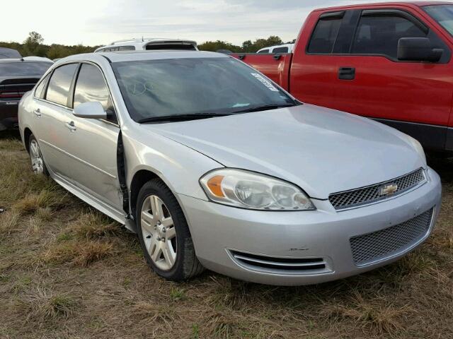 2G1WG5E30C1277870 - 2012 CHEVROLET IMPALA LT SILVER photo 1