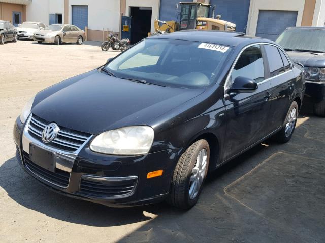 3VWEG71K17M194407 - 2007 VOLKSWAGEN JETTA WOLF BLACK photo 2