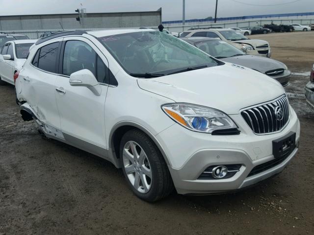 KL4CJDSB5FB177702 - 2015 BUICK ENCORE PRE WHITE photo 1