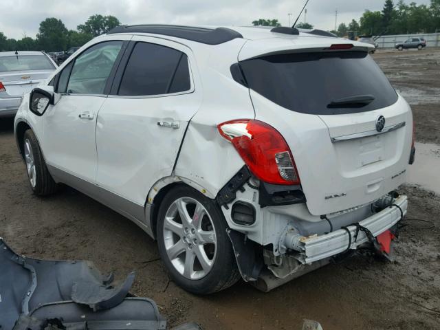 KL4CJDSB5FB177702 - 2015 BUICK ENCORE PRE WHITE photo 3