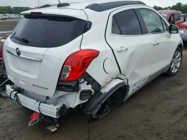 KL4CJDSB5FB177702 - 2015 BUICK ENCORE PRE WHITE photo 4